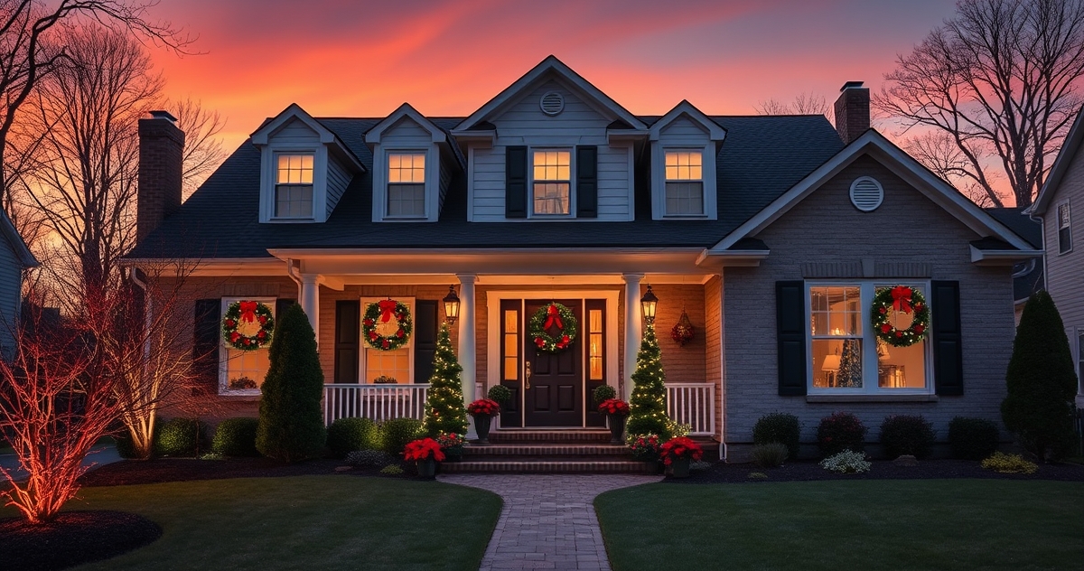 Red and Green Classics: Connecticut's Timeless Christmas Color Combinations